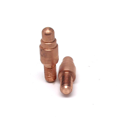 Schwarzoxid-Beschichtungs-Präzisionsbearbeitungs-Metallteil-Messingschraube
