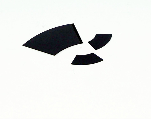 Aluminiummetalle verkupfern CNC-Prägeteil-schwarzes Maschinen-Beleg-Blatt