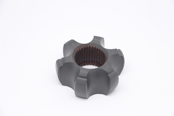 Poliertitanprägeteil-Sechskantmutter-Edelstahl-Aluminium-Material