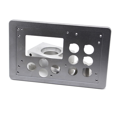 WERDEN Sie die CNC-Aluminiumteil-hohe Präzision, die Behandlung sandstrahlend anodisiert